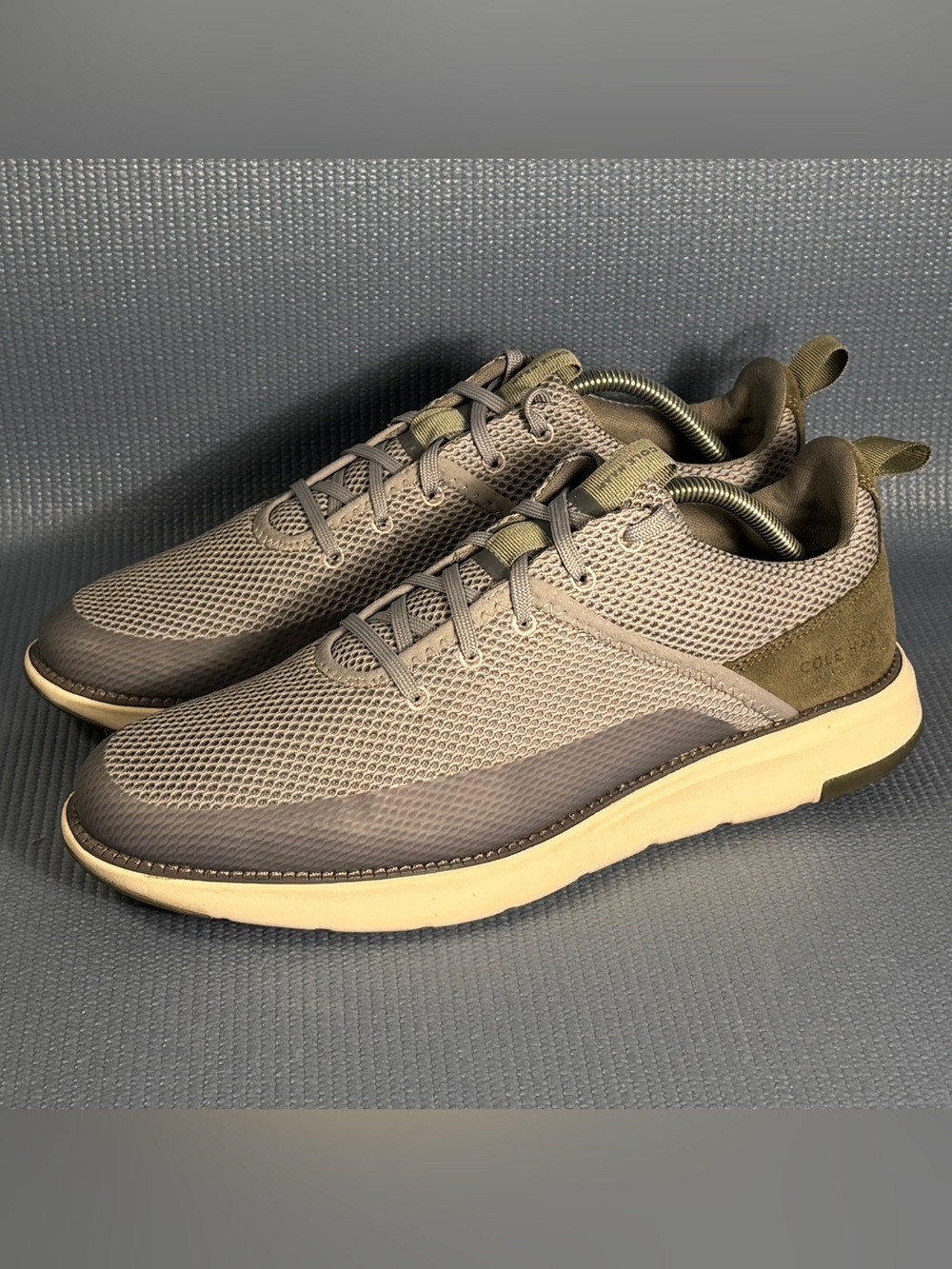Cole Haan Zero Grand Atlantic Sneakers C35466 Grey Men's Size 10.5